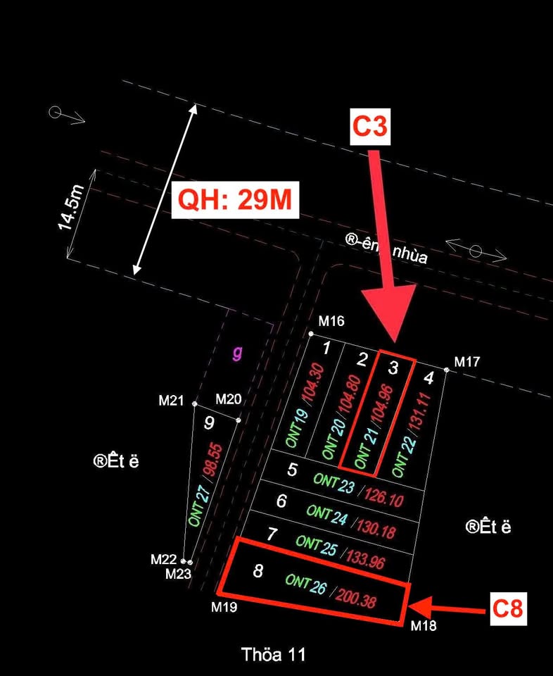 Cần bán Đất đường Quốc lộ 1A, Xã Phước Thể, Diện tích 200m², Giá 6 Triệu/m²