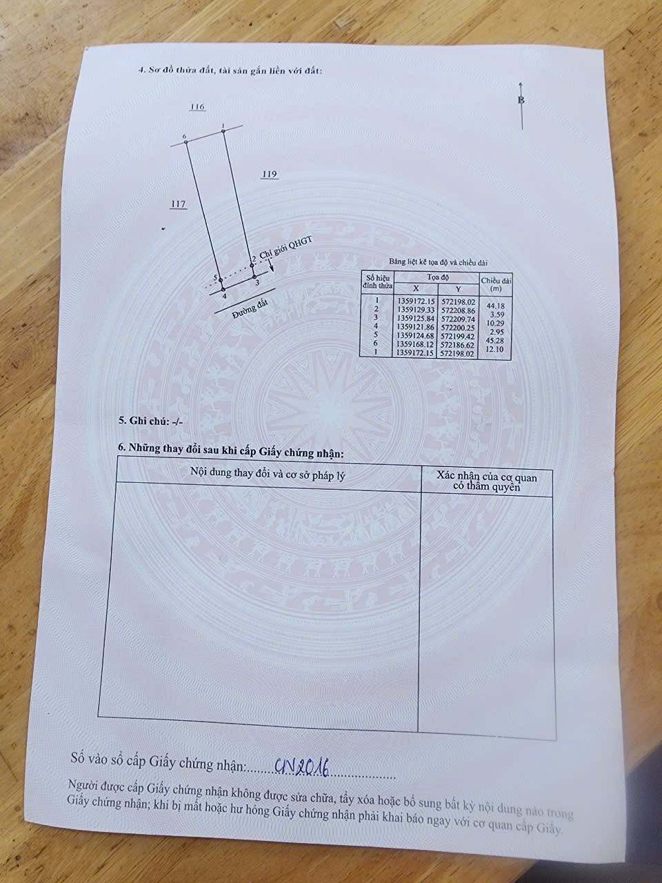 Bán đất Khánh Nam tặng vườn cây trái sát bên trung tâm hành chính huyện 11