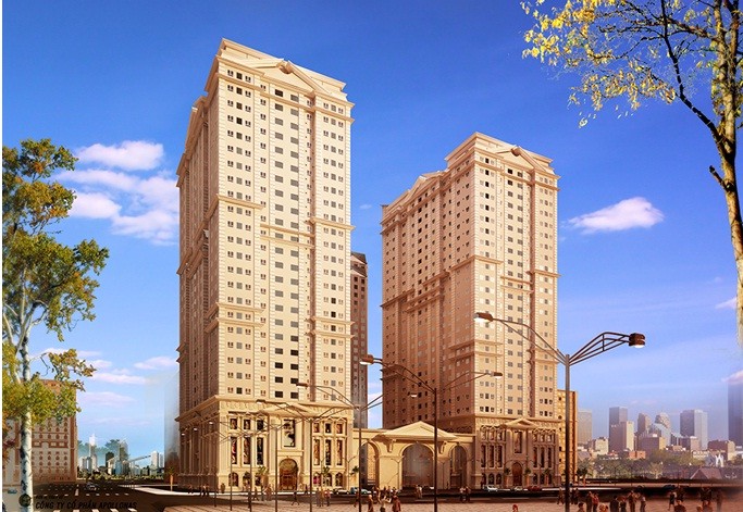 Cho thuê căn hộ Tân Phước Plaza Quận 11,  DT : 80 m2, 2PN, Giá: 12 triệu/tháng,