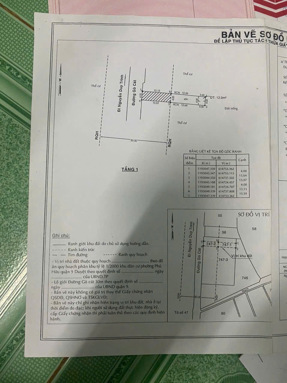 Cần bán Đất Phường Phú Hữu, Quận 9, Diện tích 115m², Giá 06.25 Tỷ 3