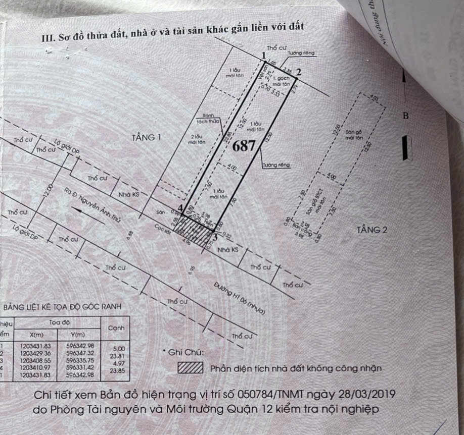 BÁN NHÀ MỚI JEAN (4x18) MẶT TIỀN THỚI AN 05, Q12 GIÁ RẺ CHỈ NHĨNH 7₫ 4