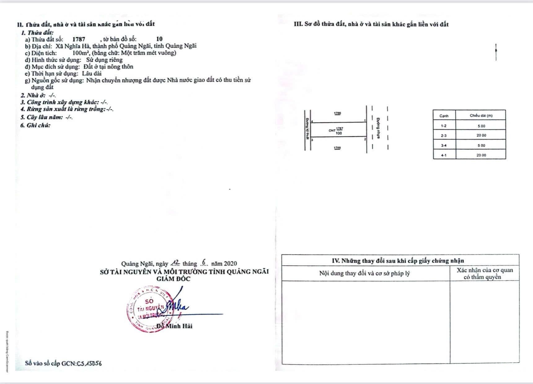 Bán đất nền 100m² kdc An Lộc Phát, Nghĩa Hà, Quảng Ngãi - 700 triệu 2