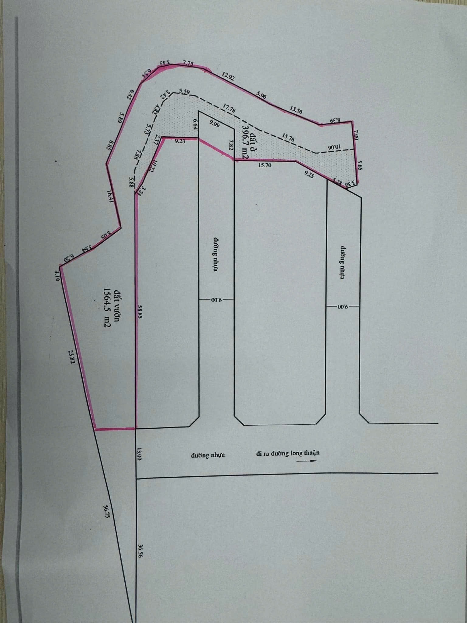 Cần bán Đất Phường Long Phước, Quận 9, Diện tích 1695m², Giá Thương lượng 4