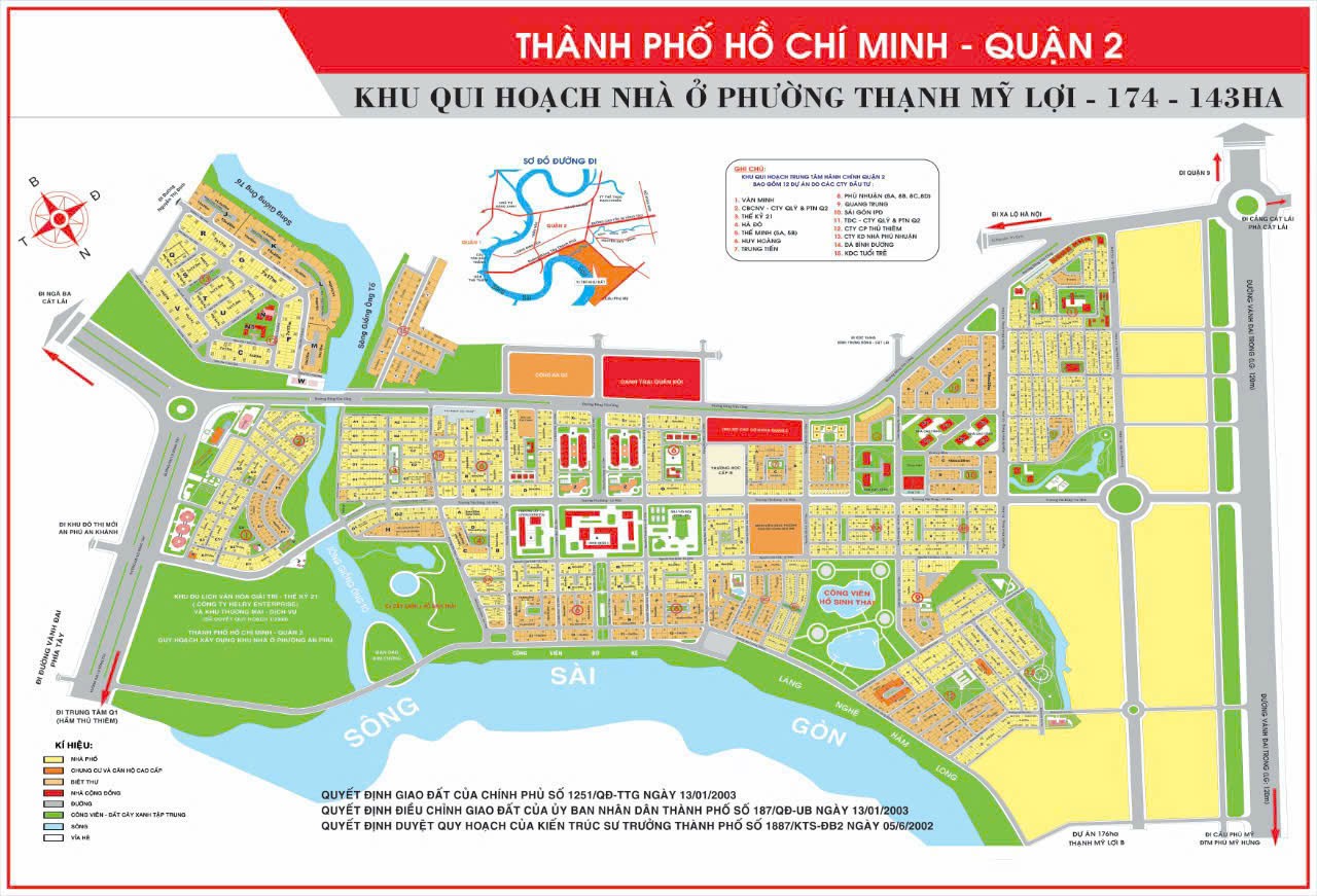 Cần bán Đất Phường Thạnh Mỹ Lợi, Quận 2, Diện tích 238m², Giá 115 Triệu/m² 1