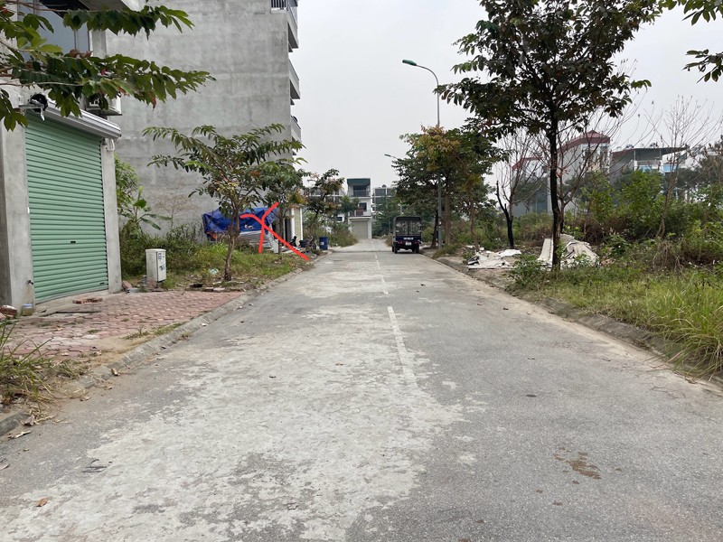 View vườn hoa 79,5m2 đất TĐC Trâu Quỳ, Gia Lâm - Đường ô tô tránh, tiện ích bạt ngàn