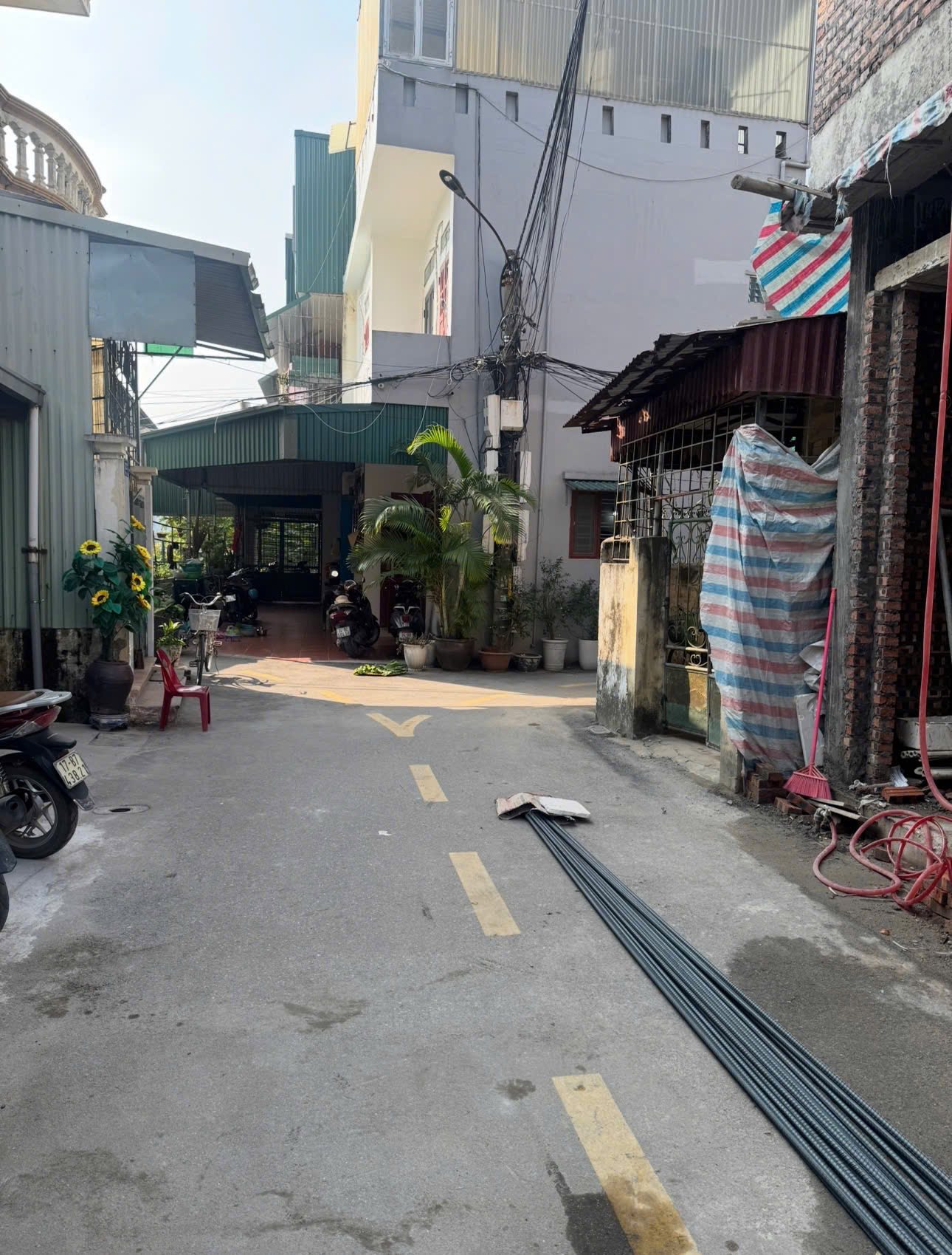 Bán lô đất mặt ngõ 15 phố Cựu Khê, ph Bình Hàn, TP HD, 86.5m2, mt 5.02m, đường oto 2