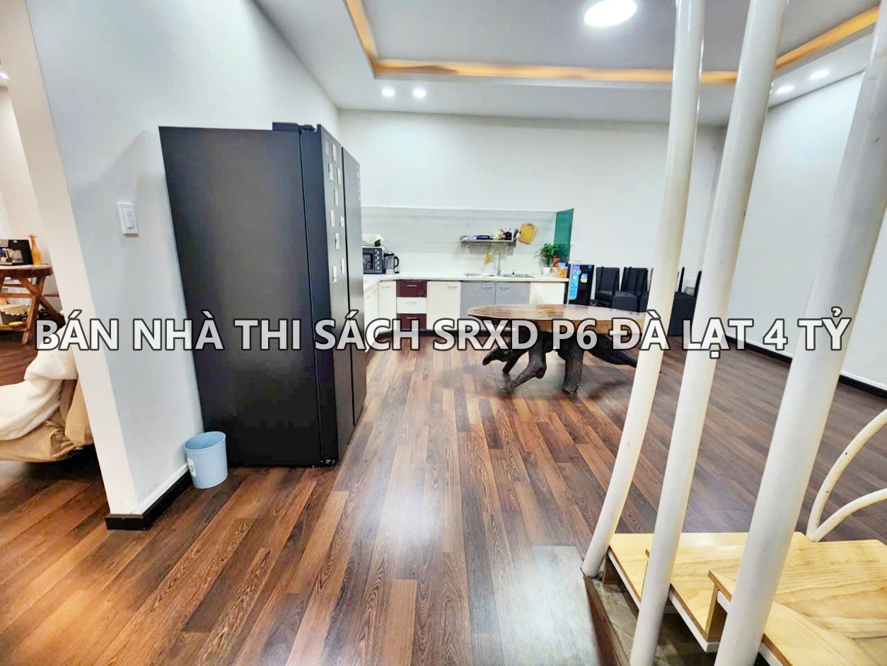 Bán nhà sổ riêng xây dựng 4 phòng ngủ ngay trung tâm Đà Lạt giá chỉ 4 tỷ 4