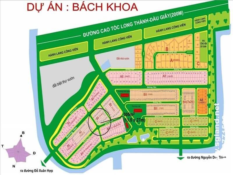 Chính chủ cần bán lô đất tại KDC Bách Khoa đường Nguyễn Duy Trinh Q9 giá chỉ 72tr/m2