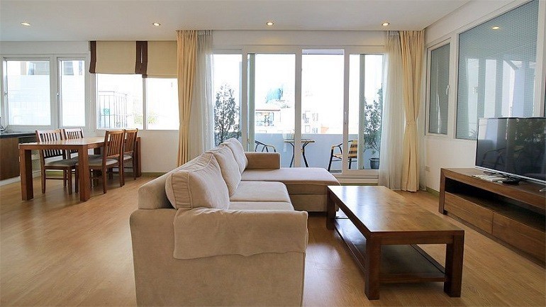 Cho thuê Căn hộ chung cư đường Xuân Diệu, Phường Quảng An, Diện tích 80m², Giá 20 Triệu/tháng