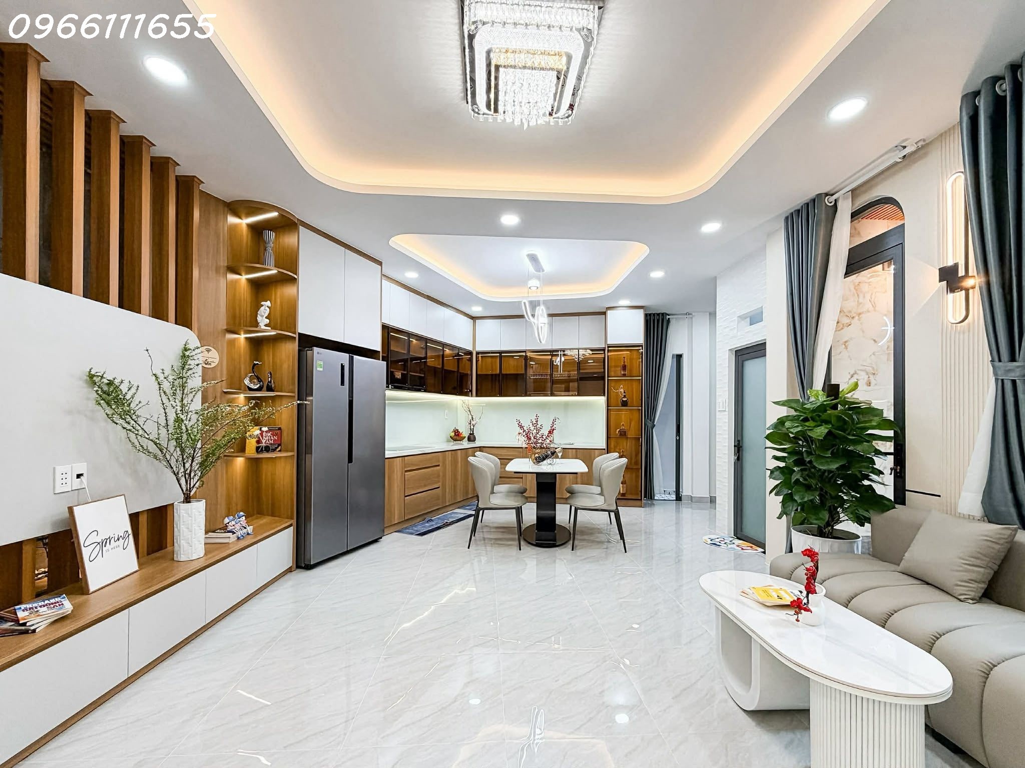 BÁN NHÀ VÕ THỊ SÁU - P. TÂN ĐỊNH - 45M² (6.6 x 7) - 3 TẦNG BTCT - 3PN 4WC  - SÂN TRƯỚC, SÂN SAU, 3