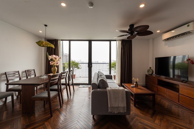 Cho thuê Căn hộ chung cư đường Yên Phụ, Phường Yên Phụ, Diện tích 100m², Giá 44.2 Triệu/tháng