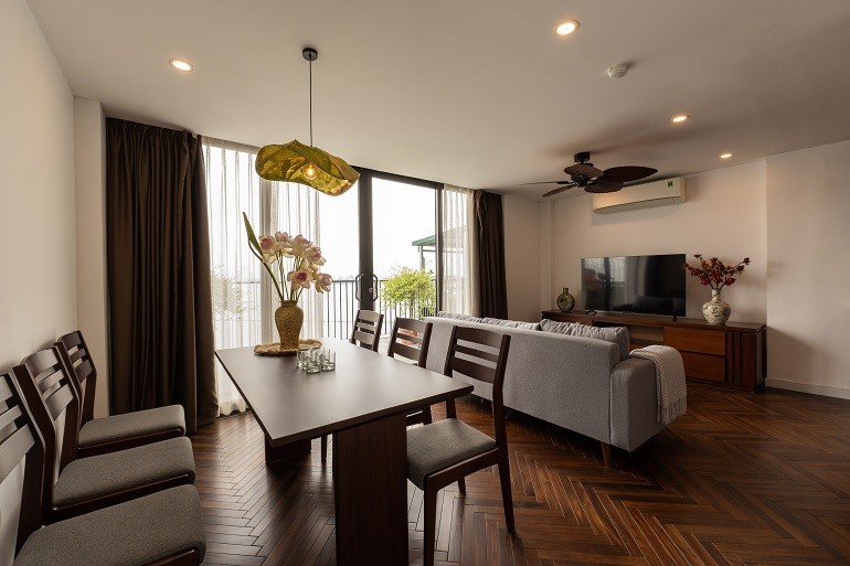 Cho thuê Căn hộ chung cư đường Yên Phụ, Phường Yên Phụ, Diện tích 100m², Giá 44.2 Triệu/tháng 2