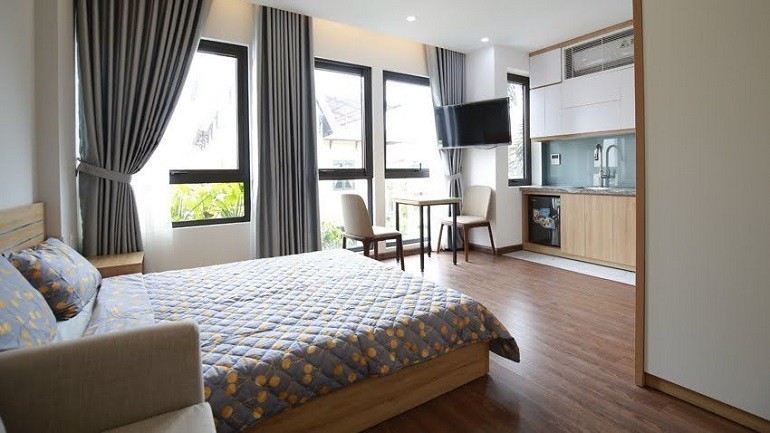 Cho thuê Căn hộ chung cư đường Tô Ngọc Vân, Phường Quảng An, Diện tích 30m², Giá 7.5 Triệu/tháng 4