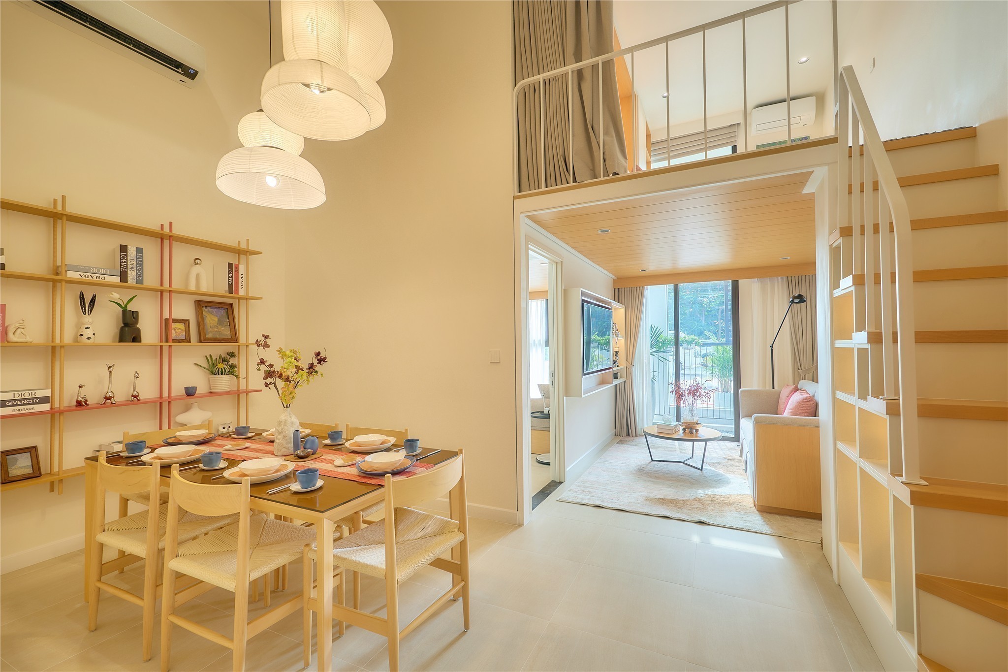 Cho thuê căn hộ mini duplex 1BR+ tại Sun Urban City Hà Nam