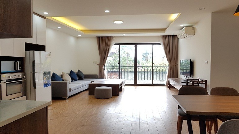 Cho thuê Căn hộ chung cư đường Âu Cơ, Phường Nhật Tân, Diện tích 120m², Giá 14 Triệu/tháng