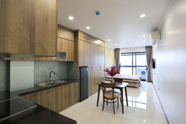 Cho thuê Căn hộ chung cư đường Nam Tràng, Phường Trúc Bạch, Diện tích 30m², Giá 9 Triệu/tháng 2