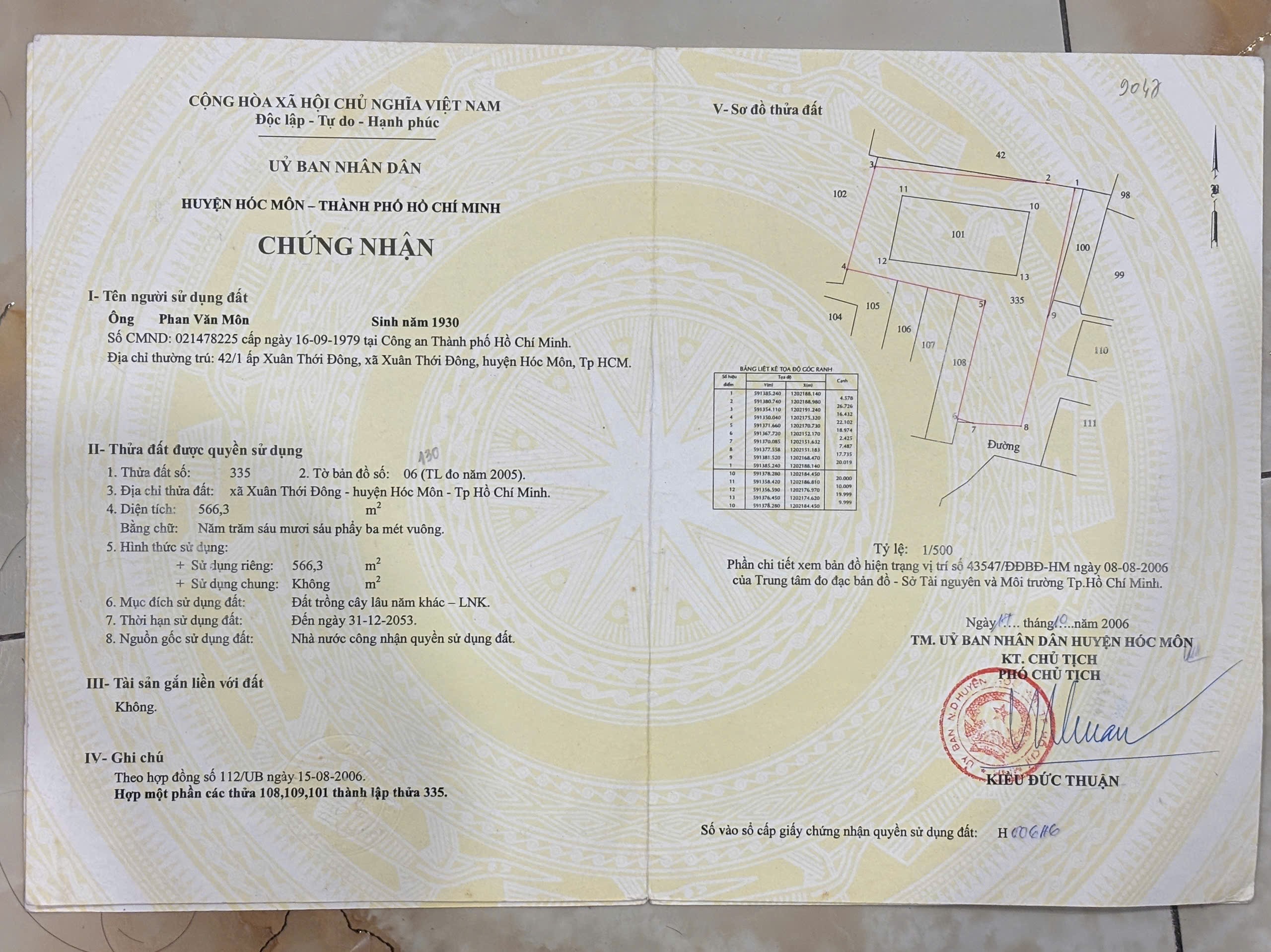 HÀNG THƠM HIẾM – BIỆT THỰ 800M² TRẦN VĂN MƯỜI – CHO VAY NHẬN NỢ 3