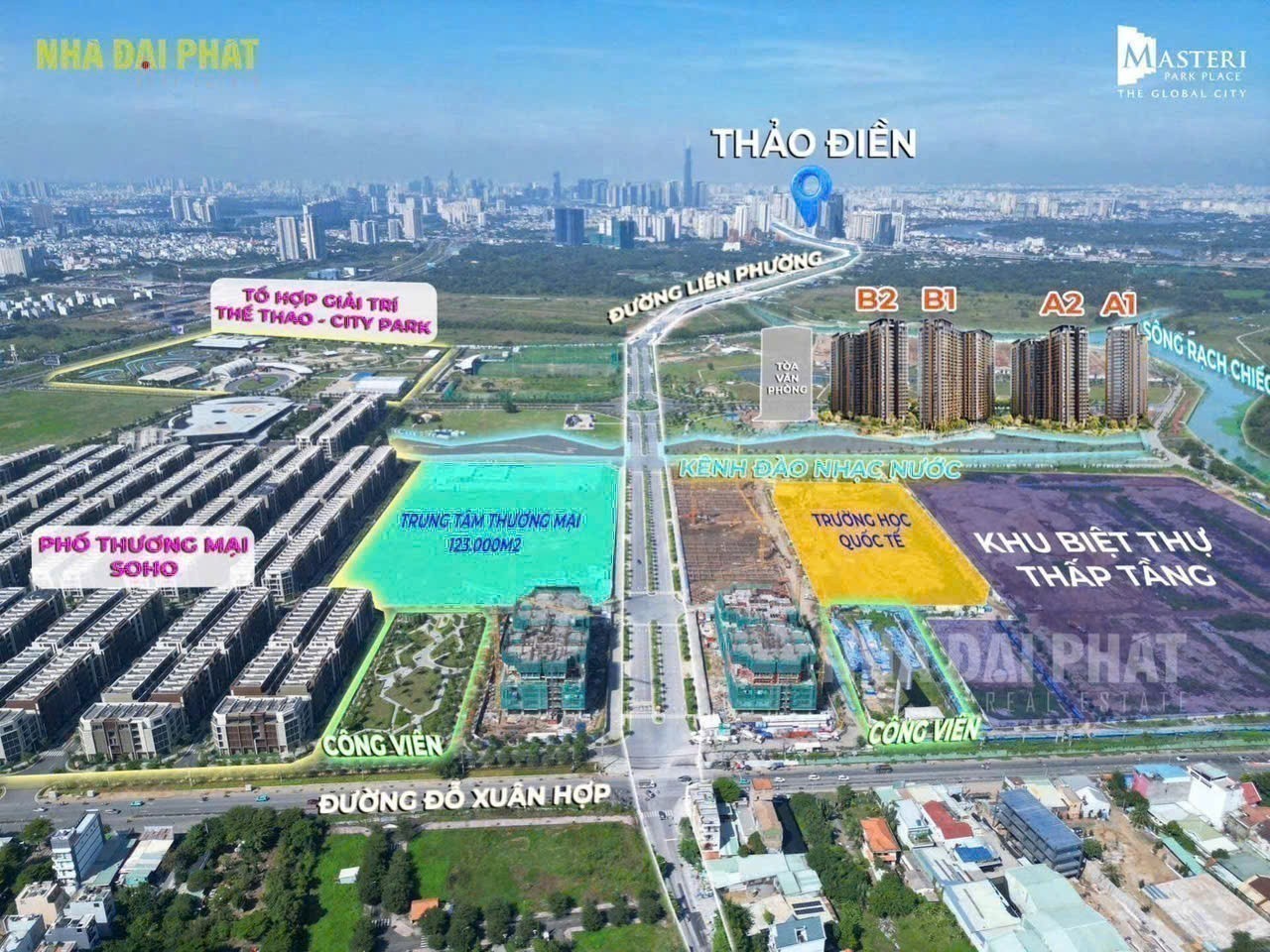 Cho thuê Biệt thự Phường  Thạnh Mỹ Lợi, Quận 2, Diện tích 300m², Giá Thương lượng