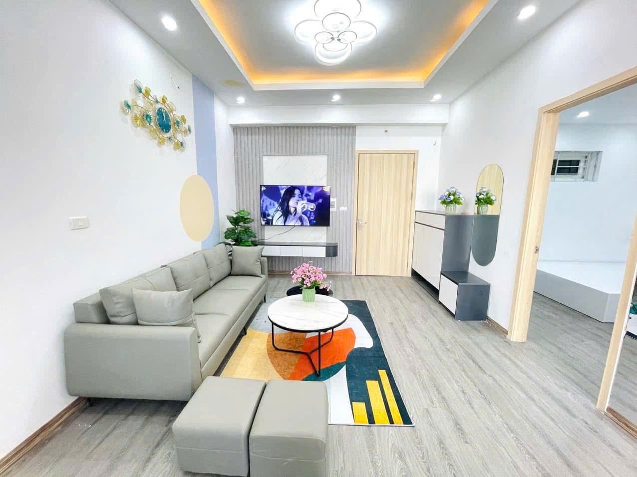Cần tiền bán gấp căn hộ 2 Pn-full nội thất tại Thanh Hà-Mường Thanh 8