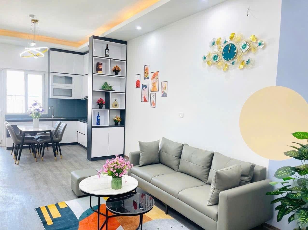 Cần tiền bán gấp căn hộ 2 Pn-full nội thất tại Thanh Hà-Mường Thanh 9