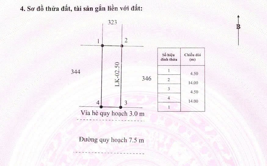 Cần bán Đất Phường Thanh Bình, Hải Dương, Diện tích 63m², Giá 248 Triệu/m²