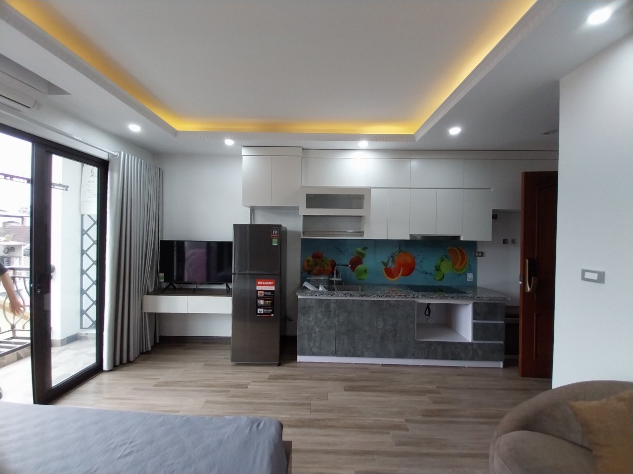 Cho thuê căn hộ Apartment Trích Sài, Hồ Tây. View hồ cực thoáng, Full đồ. Chỉ 7tr