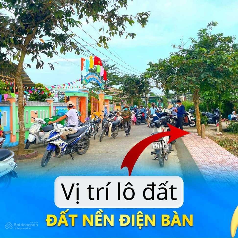 Đất Nền đối diện Trường học-Gần Mặt Đường Chính 609 20M -TX Điện bàn Giá Chỉ 690tr/lô 4