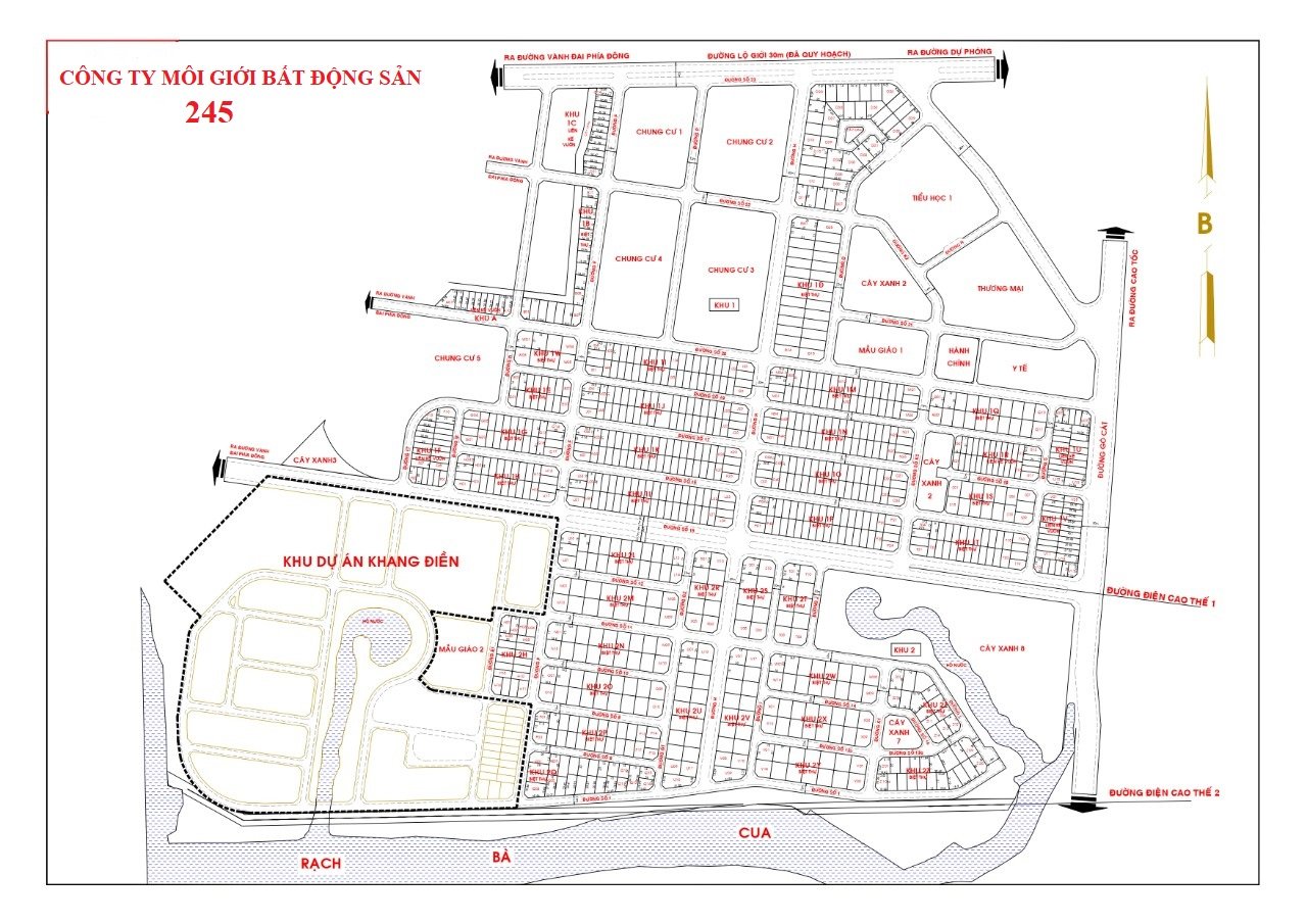 Cần bán đất nền DT 189m2, giá 38.5tr/m2 dự án Khu nhà ở ĐHQG 245 đường Gò Cát, Phường Phú Hữu, Q9