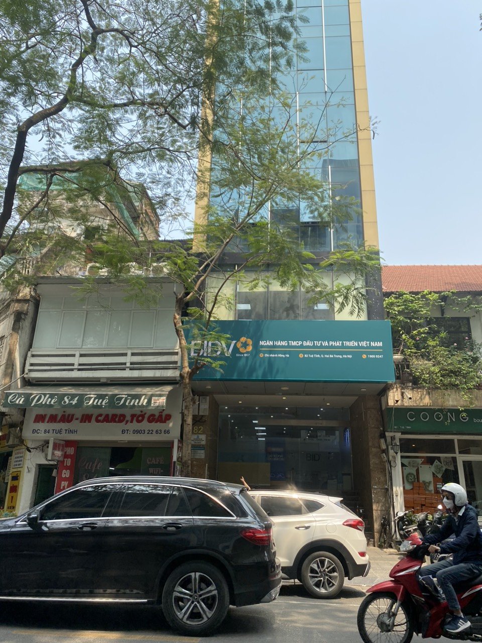 Cho thuê Văn phòng đường Tuệ Tĩnh, Phường Nguyễn Du, Diện tích 120m², Giá  Triệu/tháng 1