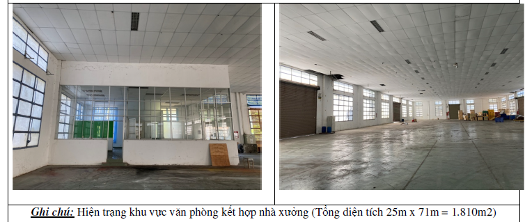 Cho thuê Kho - Nhà xưởng KCN Đông Xuyên, Phường Rạch Dừa, Diện tích 1800m², Giá Thương lượng 2