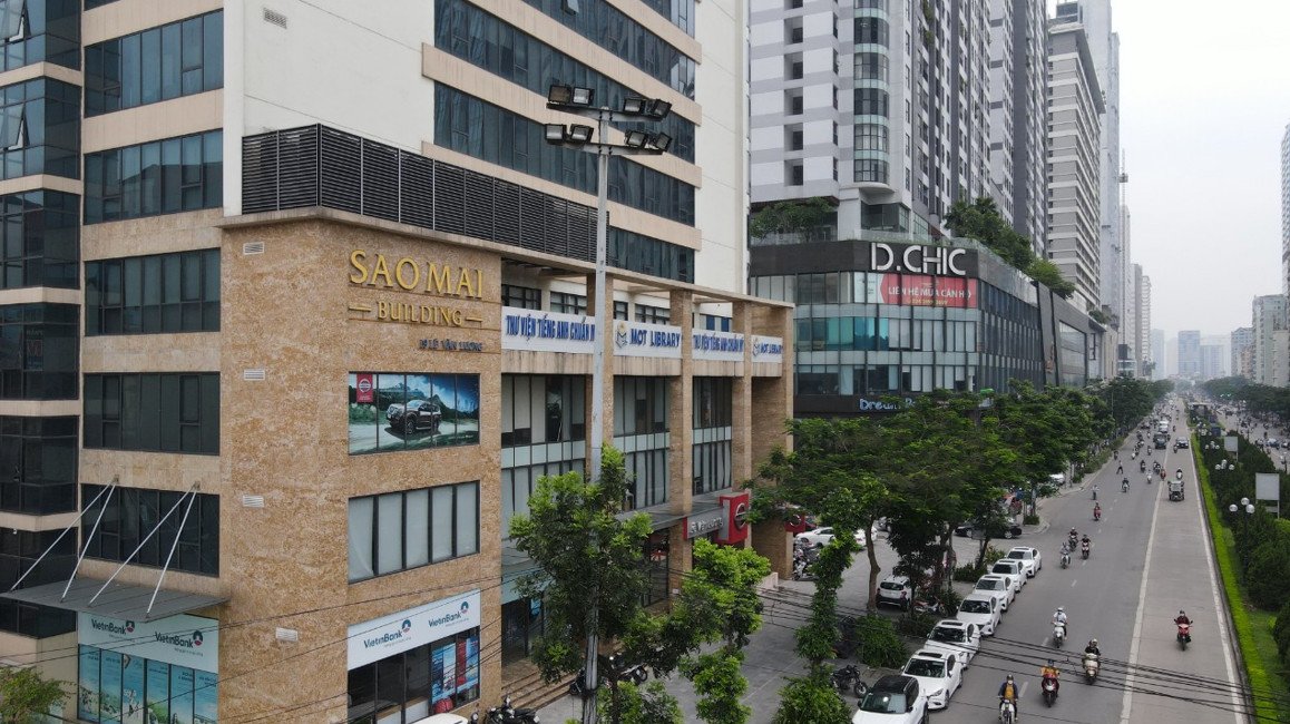 Sao Mai Building Lê Văn Lương, Thanh Xuân cho thuê văn phòng tiêu chuẩn hạng B cao cấp