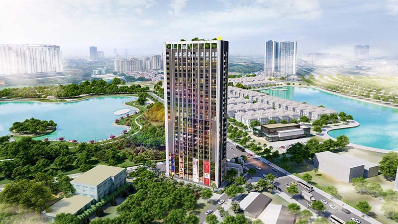 Chính chủ bán chung cư Trinity tower tầng đẹp view hồ giá cực rẻ 2