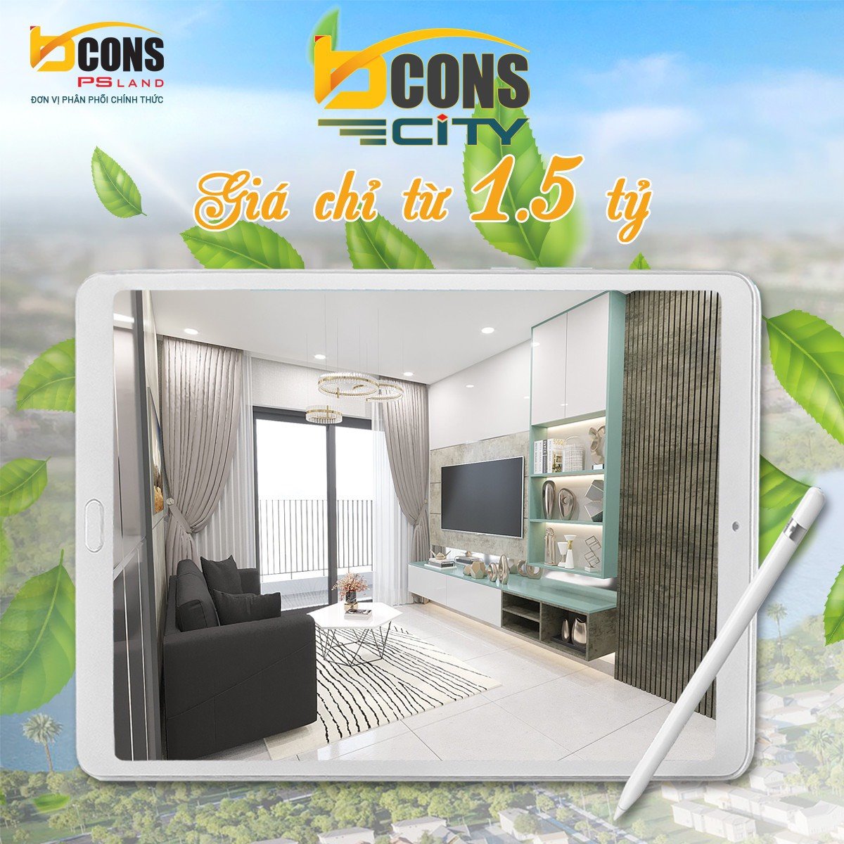 Cần bán Căn hộ chung cư dự án Bcons Ngôi Sao, Diện tích 51m², Giá 1.4 Tỷ 4