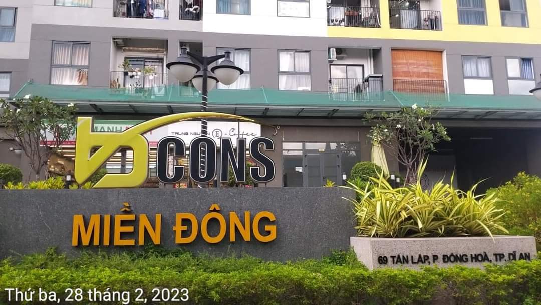 Cần bán Căn hộ chung cư dự án Bcons Miền Đông, Diện tích 72m², Giá 2.1 Tỷ