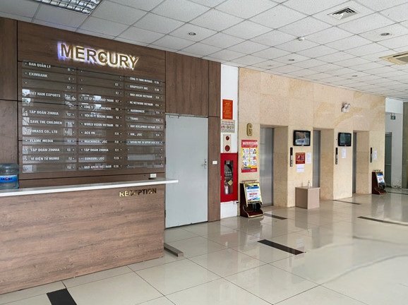 Chào thuê các sàn văn phòng tòa nhà Mercury Hoàng Hoa Thám, Ba Đình giá chỉ 280k/m2/tháng 2
