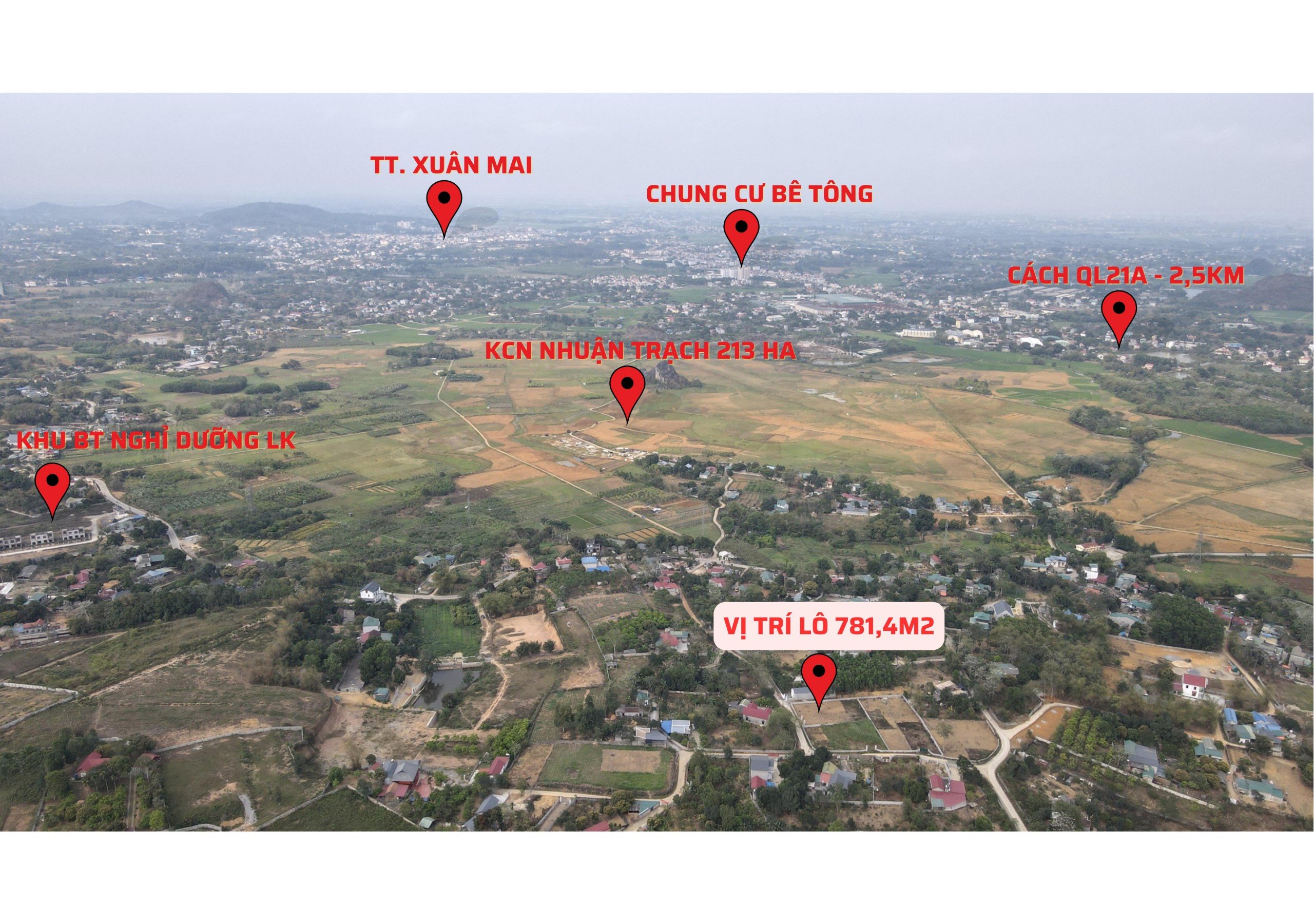 Cần bán Đất Xã Nhuận Trạch, Lương Sơn, Diện tích 781m², Giá Thương lượng 3