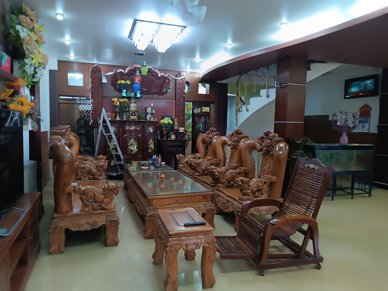 Bán Biệt thự Nguyễn Sơn-gần chợ phường 18-ngang 8.1m-4PN-nội thất sang+xịn-giá tốt 2