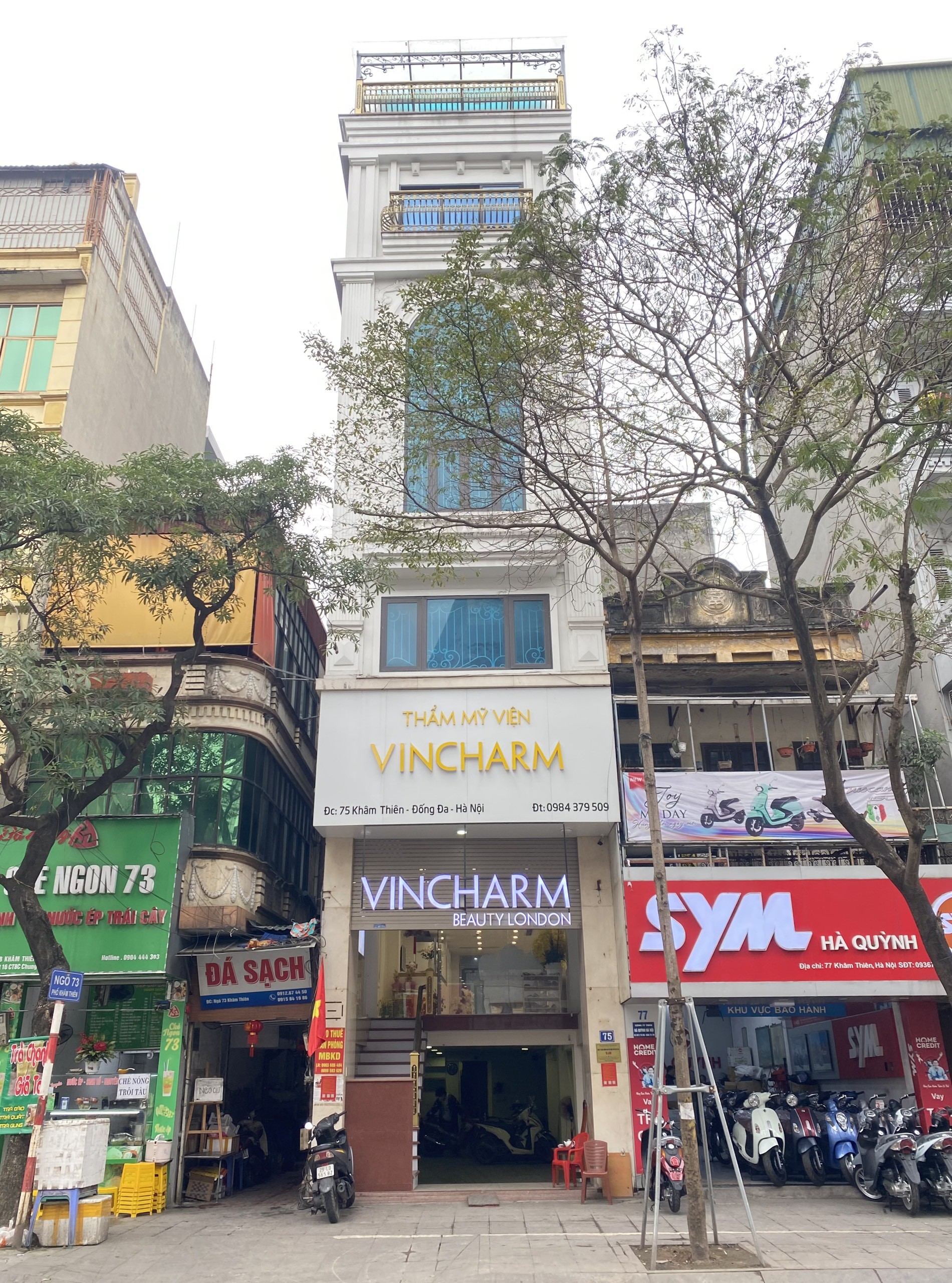 Cho thuê Văn phòng đường Khâm Thiên, Phường Khâm Thiên, Diện tích 80m², Giá 15tr/thag.LH.0866683628