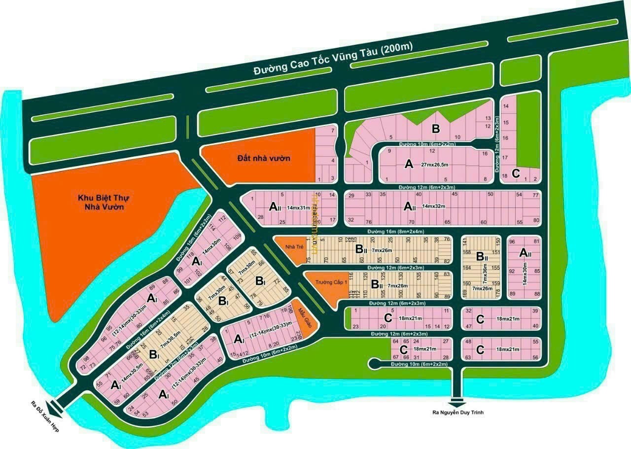 Nhận ký gửi, mua bán 1 số nền đất giá tốt nhất tại KDC ĐH Bách Khoa, P.Phú Hữu, TP Thủ Đức 1