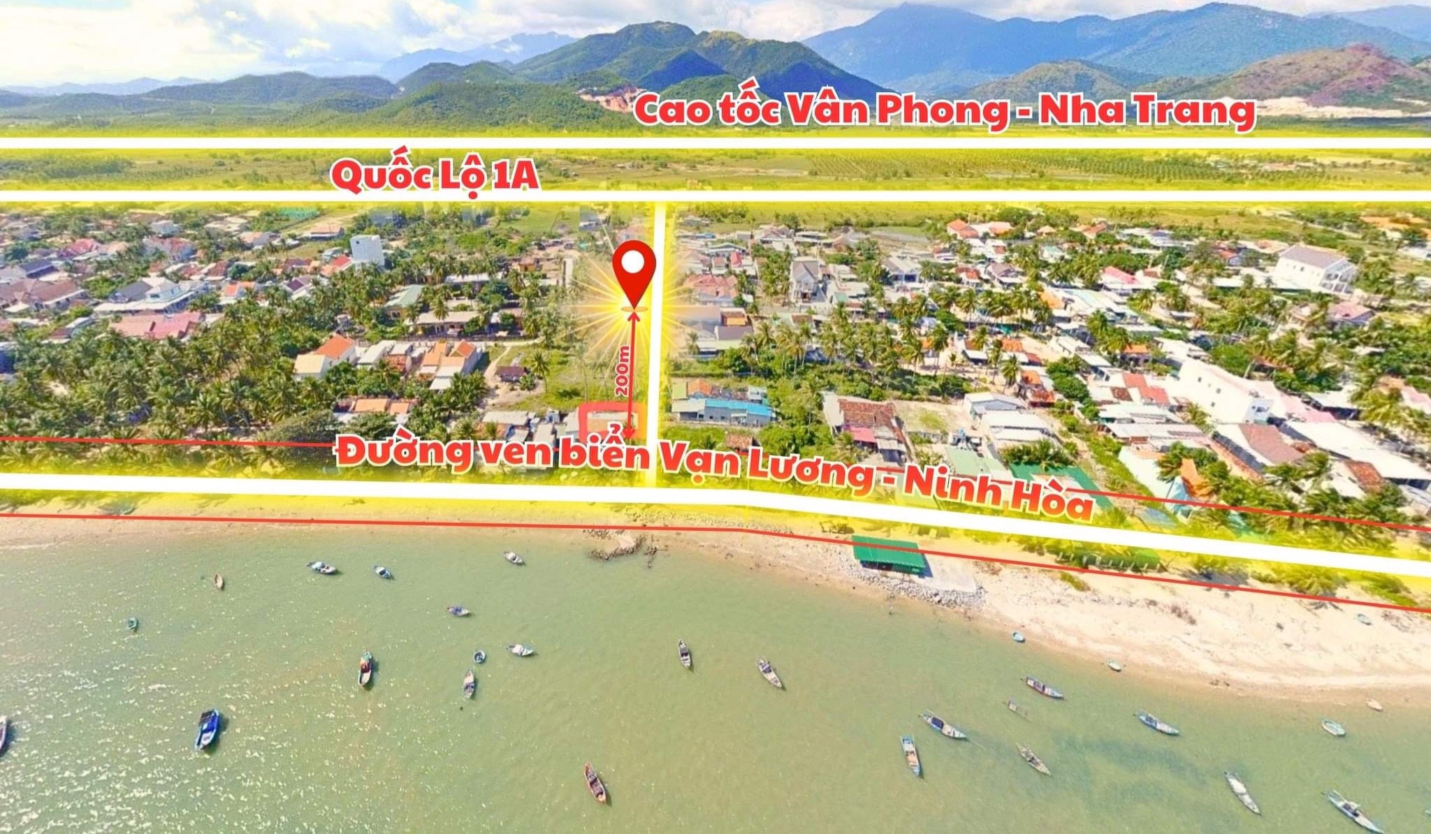 Đất full thổ cách biển chỉ 150m tại KKT Vân Phong, Vạn Ninh, chỉ 939 triệu. 1