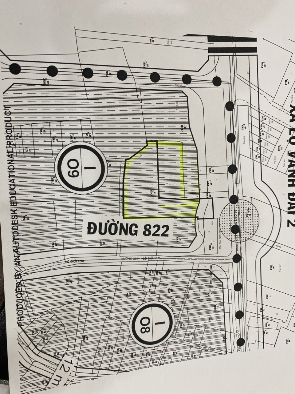 Cho thuê Đất đường Nguyễn Duy Trinh, Phường Phú Hữu, Diện tích 2300m², Giá 80 Triệu/tháng 2