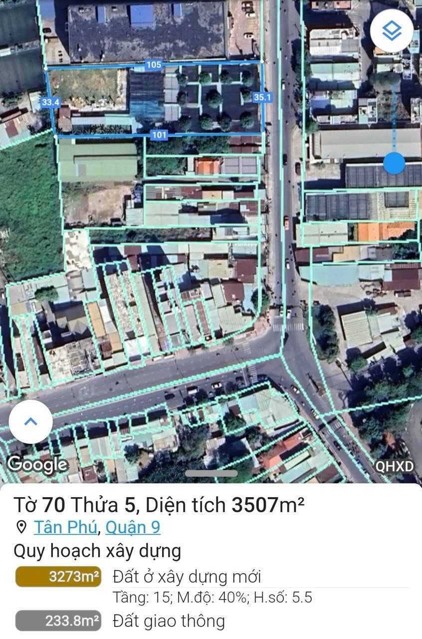 Cần bán Đất đường Hoàng Hữu Nam, Phường Tân Phú, Diện tích 3500m², Giá 245 Tỷ 2