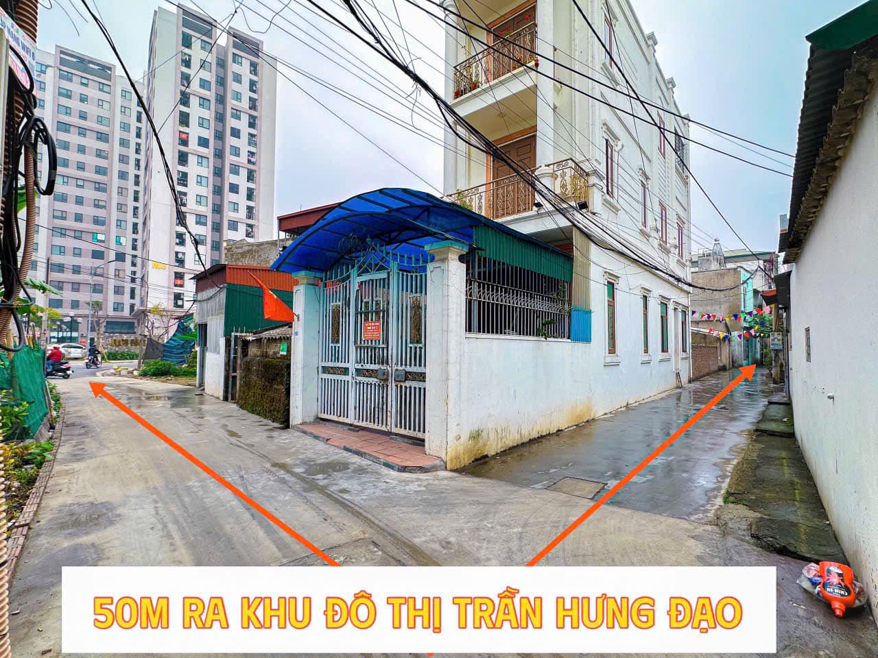 Bán đất ngõ phố Lý Quốc Bảo, TP Hải Dương, 80m2, mt 4m, ngõ oto nhỏ vào được, hướng nam 3