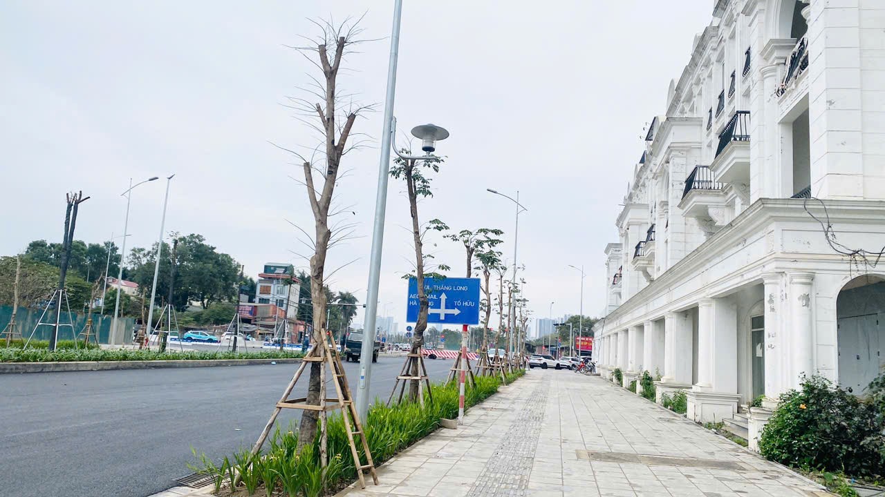 Chính chủ bán gấp Louis City III Đại Mỗ, 5 tầng xây thô, 120m, 2 thoáng trước sau, vỉa hè rộng, 3