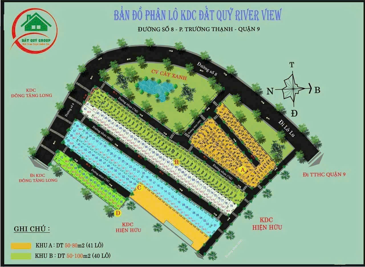 Cần bán Đất đường 8, Phường Trường Thạnh, Diện tích 50m², Giá Thương lượng