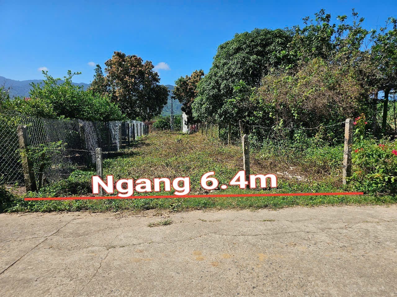 Bán đất Diên Tân giá rẻ full thổ đường thông cạnh bên Nhà thờ Diên Tân