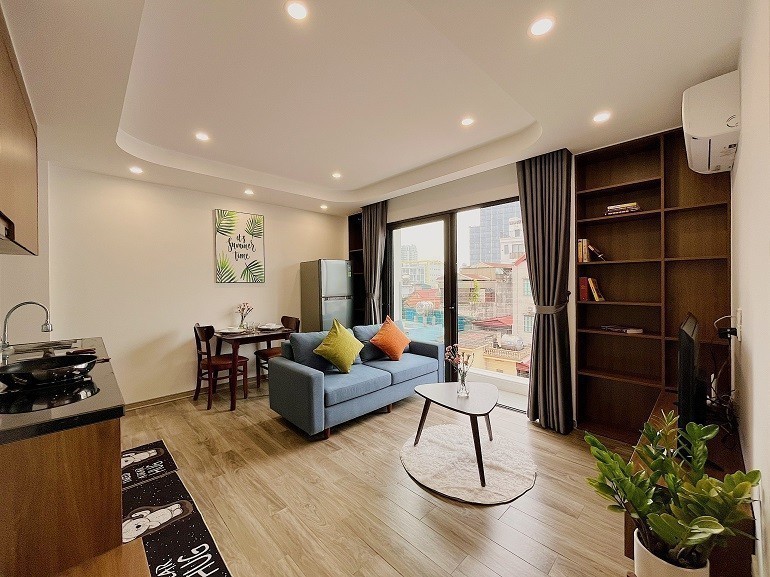 Cho thuê Căn hộ chung cư đường Lạc Long Quân, Phường Nhật Tân, Diện tích 50m², Giá 10.4 Triệu/tháng 5