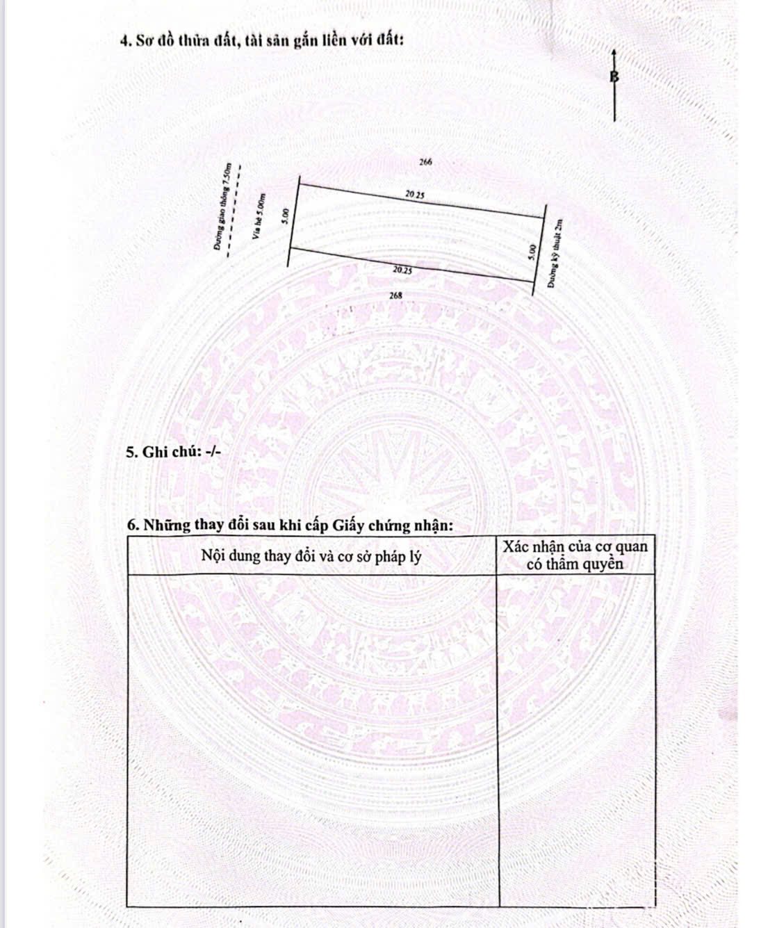 Bán lô đất mặt phố KDC Trần Hưng Đạo, ph Ngọc Châu, TP HD, 101.25m2, mt 5m, đường 17.5m 4