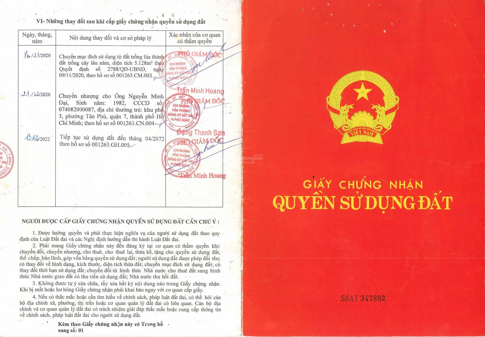 Cho thuê đất trống CLN tại xã An Long, TP. HCM, diện tích 4,5ha 13