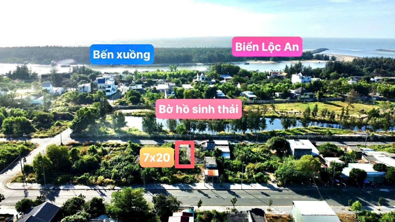 Cần bán Đất đường Võ Văn Kiệt, Xã Lộc An, Diện tích 134m², Giá 980 Triệu 2
